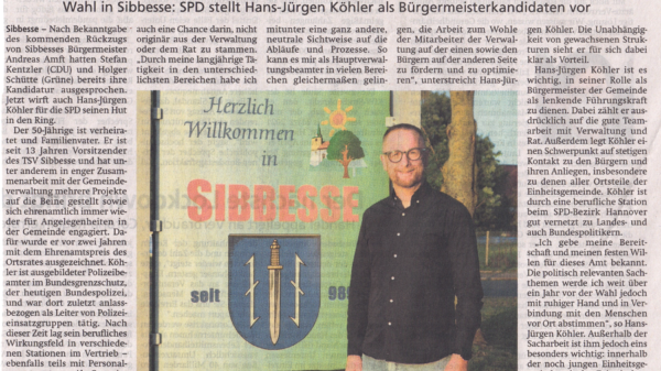 Hansi Koehler Buergermeister Kandidat